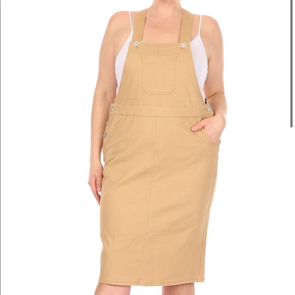 Skirts Bib Overall Twill Stretch Denim Skirt Poshmark